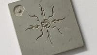 AMC Rubber Textures - Sun - 2cm x 2cm