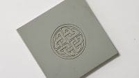 AMC Rubber Textures - Celtic Knot - 4cm x 4cm