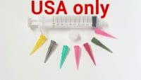USA STOCK ONLY ~ METAL CLAY SYRINGE KIT