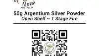 US Stock ONLY ~ AMC Silver Argentium Powder